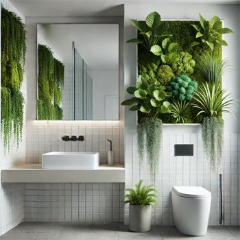 Bathroom Greenery