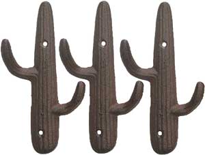 Cactus Wall Hooks for Bathroom Towels