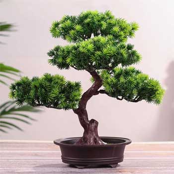 Miniature Faux Bonsai in Planter