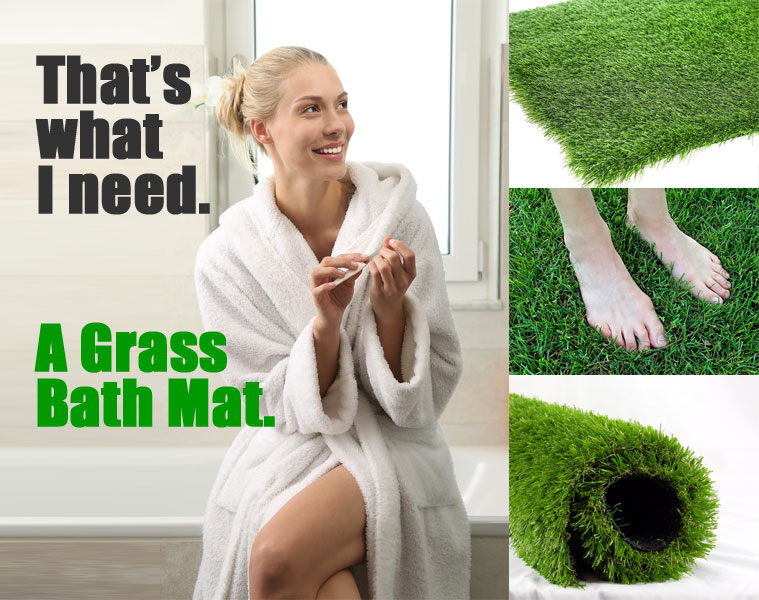 Grass Bath Mat