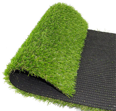 Grass Bath Mat with Rubber Back