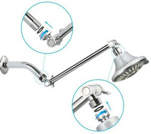 Shower Arm Adapter for Waterfall Shower Heads